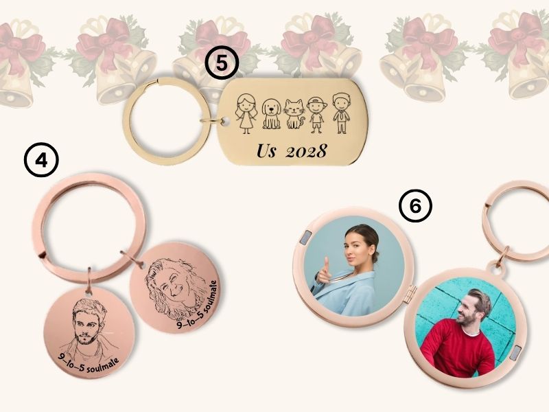 Humour Key Rings 10 Funny Personalised Keyrings: Hilarious Christmas Gift Ideas