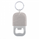 Personalised Genuine Leather Bottle Opener Keyring