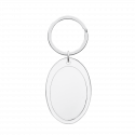 Personalised Acrylic Photo Keyring - Oval