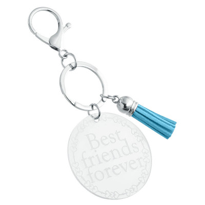 Personalised Acrylic Keyring with Tassel - Cute...