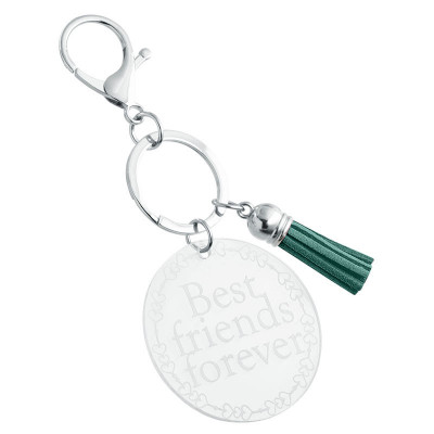 Personalised Acrylic Keyring with Tassel - Cute...