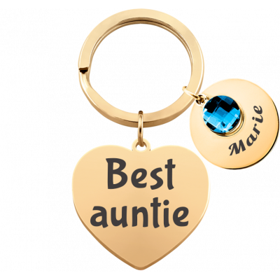 Personalised Engraved Heart with 1 Birthstone...