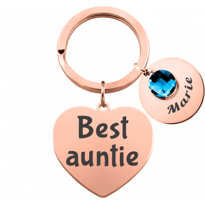 Personalised Engraved Heart with 1 Birthstone...