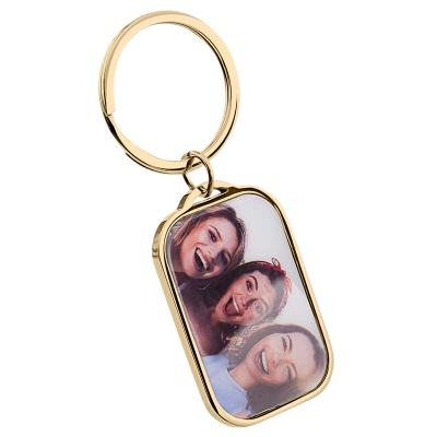 Personalised Memorial Luxury Rectangle Keyring... Personalised Memorial Luxury Rectangle Keyring...